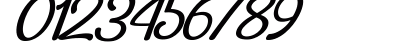 Hello Linnea Italic Regular Numeric Preview