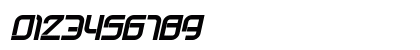 Future Techno Italic Regular Preview