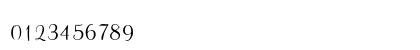 Mahogany Script AT Regular Numeric Preview