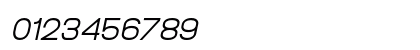 Branding Pro Light Italic Numeric Preview