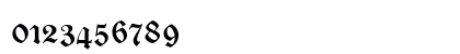 DS Caslon Gotisch OsF Numeric Preview