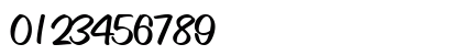 ObetteScriptSSK Bold Numeric Preview
