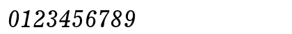 News AT Number Fourteen Italic Preview