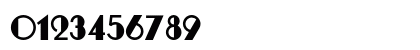 RitzyRemixNF Regular Numeric Preview