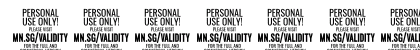 Validity Script Bold PERSONAL U Regular Preview