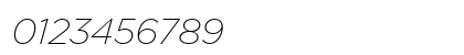 Gotham ExtraLight Italic Preview