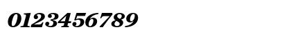 Chronicle Text G4 Bold Italic Numeric Preview