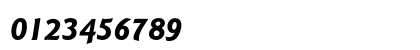 Goudy Sans AT Bold Italic Numeric Preview