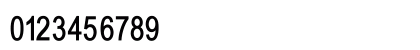 BabelSans Bold Numeric Preview