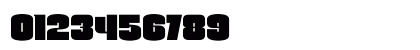 Gaslon Regular Numeric Preview