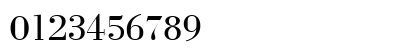 M_Bodoni Normal Numeric Preview