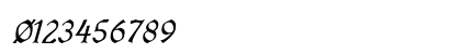 Oldania ADF Std Italic Numeric Preview