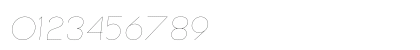 Bubbble Gum Italic Hairline Preview