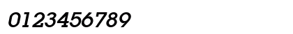 LugaAd Oblique Numeric Preview