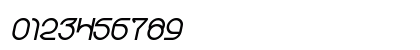 thefotosintesis Bold Italic Numeric Preview