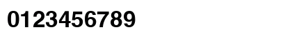 AGHlvCyrillic Bold Numeric Preview