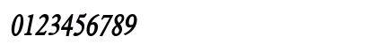 NadineCondensed BoldItalic Preview