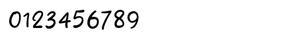 Hello Mickeys Regular Numeric Preview