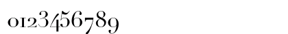 Linotype Didot OsF Numeric Preview