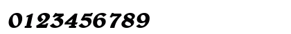 BlewWide BoldItalic Numeric Preview