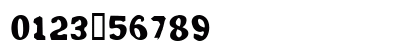 Wicked System Regular Numeric Preview