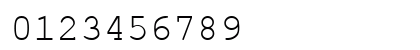 K8 Kurier Fixed Regular Numeric Preview