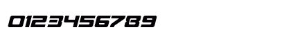 Furian Compact Italic Compact Numeric Preview