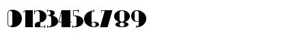 Conga Line NF Regular Numeric Preview