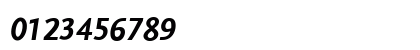 ScalaSans Bold Italic Numeric Preview
