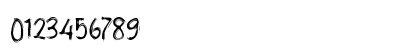 h Harbard Regular Numeric Preview
