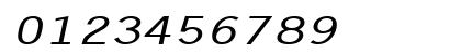 LechterExtended BoldItalic Numeric Preview