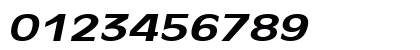 Antiqua101Extended BoldItalic Numeric Preview