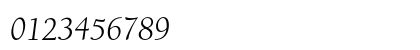 AllianceC Italic Preview