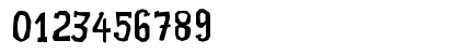XiloGaldino Regular Numeric Preview