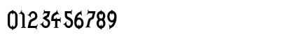Zoroaster Regular Numeric Preview