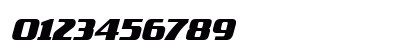 TradeMarker Bold Italic Numeric Preview