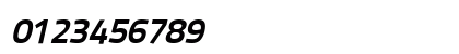 Panefresco 800wt Italic Numeric Preview