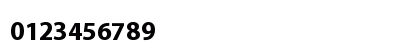 Bahij Myriad Arabic Bold Numeric Preview