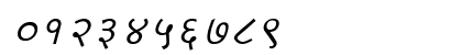 Yogeshweb Italic Numeric Preview