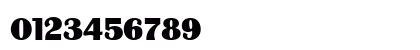 BirminghamSoft Regular Numeric Preview