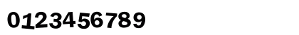 DAFT Upper Case Numeric Preview