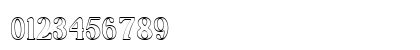 Radion Outline Regular Numeric Preview