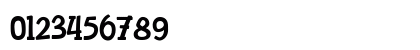 Duckie sans slab Regular Numeric Preview