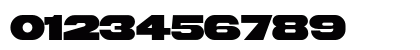 BrazosWBW UltraBold Numeric Preview