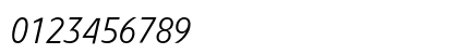 LinotypeVeto LightItalic Preview