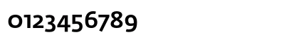 Fedra Sans Medium SC Numeric Preview