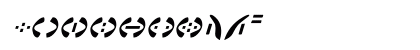 Zeta Reticuli Italic Italic Preview