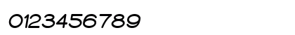 Typolino ExtraBold Italic Numeric Preview