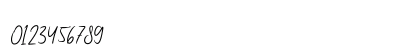 Anderson Signature Regular Numeric Preview