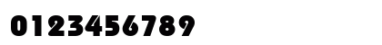 BauhausHeavyCTT Regular Numeric Preview